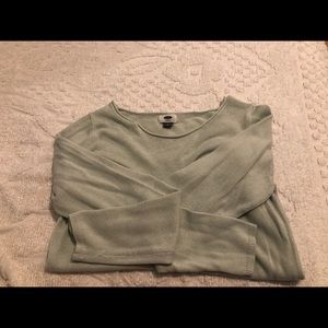 Large old navy mint sweater